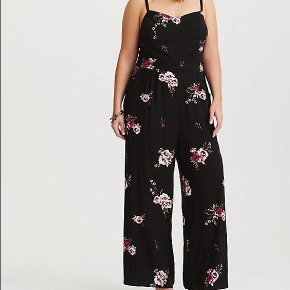 torrid Pants - NWT Torrid Floral Jumpsuit